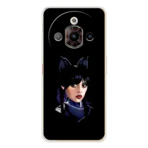 Чохли Венсдей на ZTE Nubia Focus Pro Уенсдей (AlphaPrint) (серйозна Венздей)