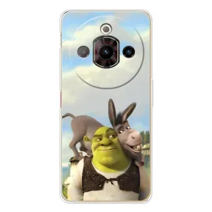 Чохол з мультфільмом Шрек на ZTE Nubia Focus Pro (Шрек та Осел)