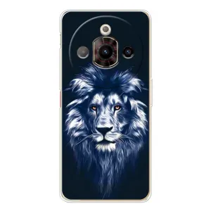 Чехол со Львом для ZTE Nubia Focus Pro (VPrint) (Синий Лев)