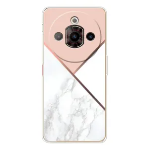 Мраморный чехол на ZTE Nubia Focus Pro (VPrint) (Тройной мрамор)
