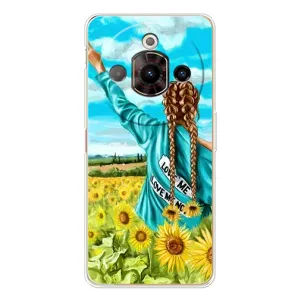 Чехол для Патриота Украины ZTE Nubia Focus Pro - (AlphaPrint) (Украиночка)