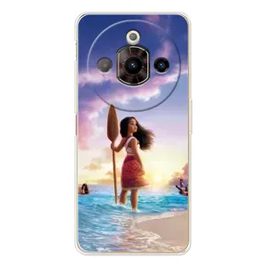 Чехол с мультфильмом Моана ZTE Nubia Focus Pro (Моана с веслом)