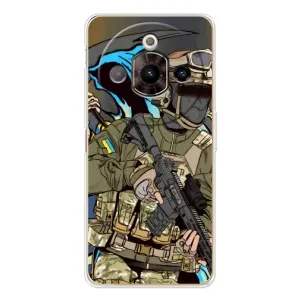 Чехлы с картинкой ЗСУ для ZTE Nubia Focus Pro (AlphaPrint) (Воин ВСУ)