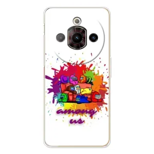 Чехол Амонг Ас для ZTE Nubia Focus Pro (AlphaPrint) (Яркий АмонгАс)