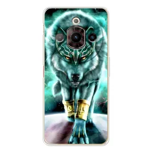Защитные чехлы для Нубиа Фокус Про (AlphaPrint) (ХИТ продаж) ВОЛК (Яркий волк)