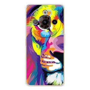 Чехол со Львом для ZTE Nubia Focus Pro (VPrint) (Яркий Лев)