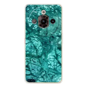 Мраморный чехол на ZTE Nubia Focus Pro (VPrint) (Зеленый мрамор)