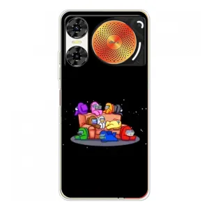 Чехол Амонг Ас для ZTE Nubia Music 2 (AlphaPrint) (Амонг-ас)