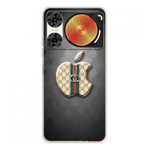 Чехлы ГУЧЧИ для ЗТЕ Нюбия Мьюзик 2 (AlphaPrint) (Apple gucci)
