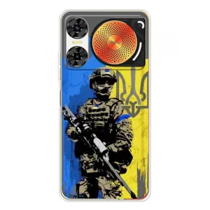 Чехлы с картинкой ЗСУ для ZTE Nubia Music 2 (AlphaPrint) (АРТ солдат)
