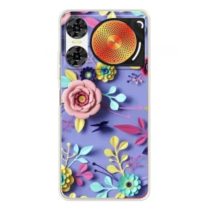 Чехлы с Цветами для ZTE Nubia Music 2 (VPrint) (Цветочный дизайн)