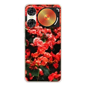 Чехлы с Цветами для ZTE Nubia Music 2 (VPrint) (Цветы красные)