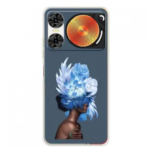 Чехлы (ART) Цветы на ZTE Nubia Music 2 (VPrint) (Цветы на голове)