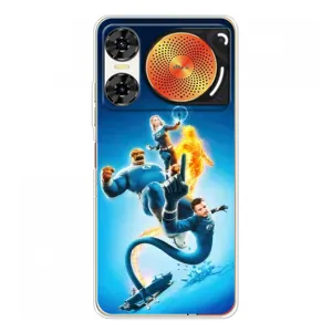 Чехол с принтом Фантастическая четверка для ZTE Nubia Music 2 (Герои Фантастическая Четверка)