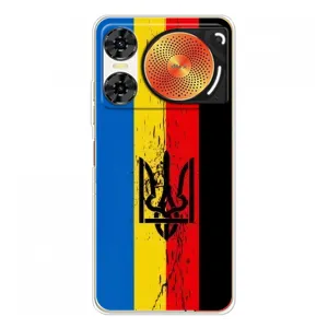 Украинские Чехлы для ZTE Nubia Music 2 с картинкой УПА (AlphaPrint) (Флаг УПА)