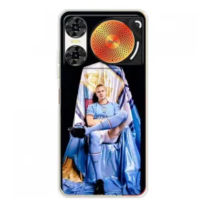 Чехлы с футболистом Ерлинг Холанд для ZTE Nubia Music 2 (AlphaPrint) (футболист Холанн)