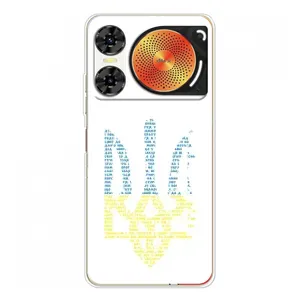 Чехлы для ZTE Nubia Music 2 Укр. Символика (AlphaPrint) (Герб из букв)