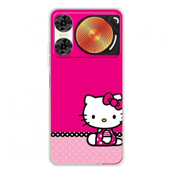 Чехол с принтом «Girl KITTY» для ZTE Nubia Music 2