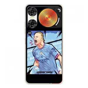 Чехлы с футболистом Ерлинг Холанд для ZTE Nubia Music 2 (AlphaPrint) (гол Эрлинг Холланд)