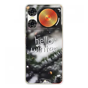 Новогодние, Праздничные Чехлы для ZTE Nubia Music 2 - 2024 год (Hello winter)