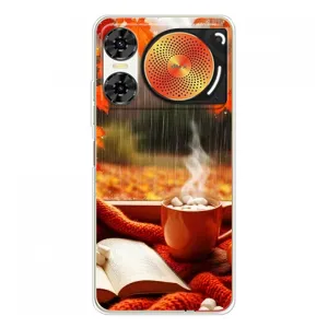 Чехол с уникальным дизайном «Осень с кофе» для ZTE Nubia Music 2 (Кофе и дождь)