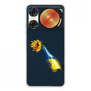Чехол для Патриота Украины ZTE Nubia Music 2 - (AlphaPrint) (Коктейль молотова)