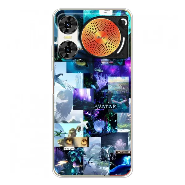 Чехол с принтом «коллаж Аватар» для ZTE Nubia Music 2