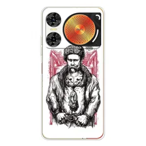 Чехлы для ZTE Nubia Music 2 с принтом Тараса Шевченко (AlphaPrint) (Козак Шевченко)