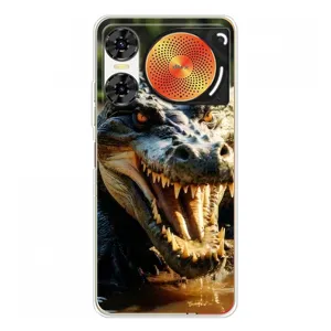 Чехол с картинкой «Хищники» для ZTE Nubia Music 2 (Опасный крокодил)