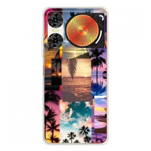 Силиконовый чехол с КАРТИНКАМИ лето для ZTE Nubia Music 2 (AlphaPrint) (Летний отпуск)