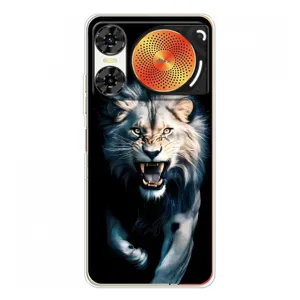 Чехол с картинкой «Хищники» для ZTE Nubia Music 2 (Лев в темноте)