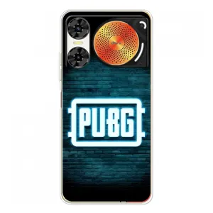 Чехол PUBG для ЗТЕ Нюбия Мьюзик 2 (AlphaPrint) (Лого PUBG)