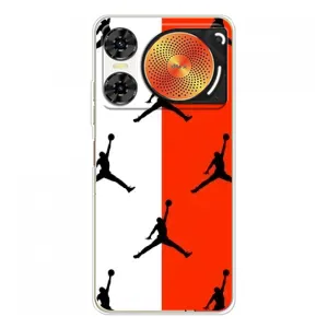 Чехлы для ZTE Nubia Music 2 - с картинкой JORDAN (AlphaPrint) (Лого Джордан)