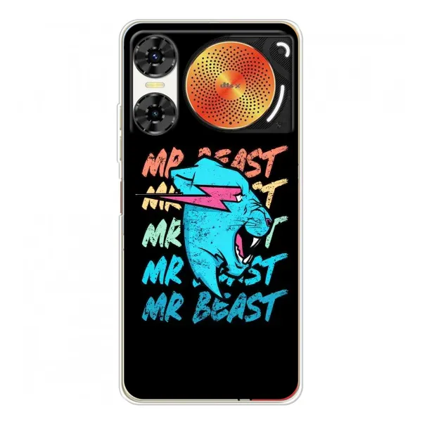 Чехол с принтом «logo Mr beast» для ZTE Nubia Music 2
