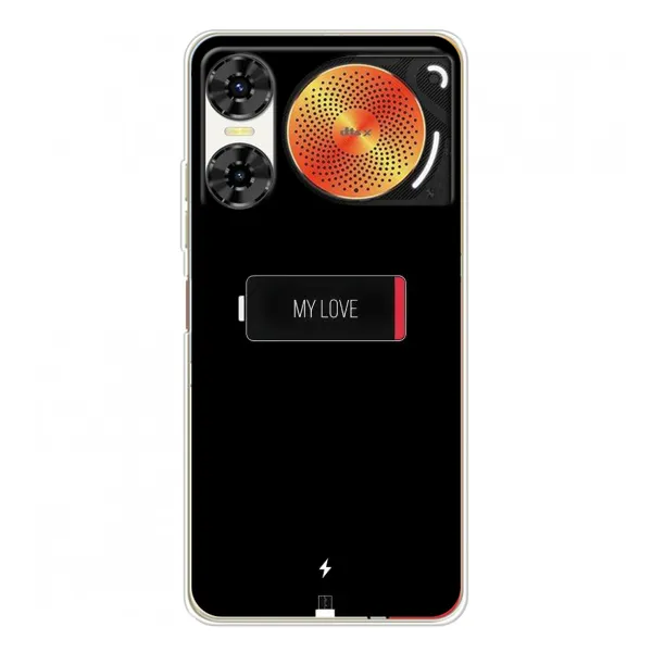 Чехол с принтом «Love battery» для ZTE Nubia Music 2