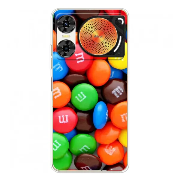 Чехол с принтом «MM's» для ZTE Nubia Music 2