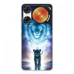 Чехол со Львом для ZTE Nubia Music 2 (VPrint) (Маленький лев)