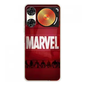 Чехол МАРВЕЛ для ЗТЕ Нюбия Мьюзик 2 (AlphaPrint) (MARVEL)