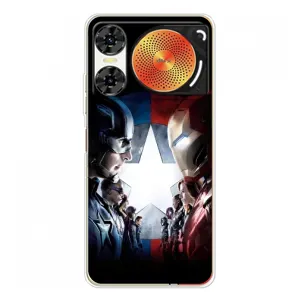Чехлы с героями Марвел ZTE Nubia Music 2 (VPrint) (Марвел стайл)
