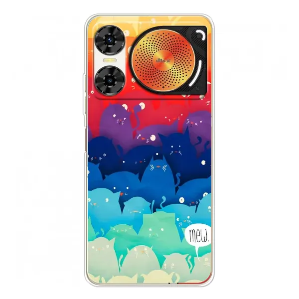 Чехол с принтом «Mew» для ZTE Nubia Music 2 Чехол с принтом «Mew» для ZTE Nubia Music 2
