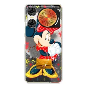 Чехол Disney Mouse ZTE Nubia Music 2 (PREMIUMPrint) (Minni с бантиком)
