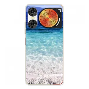 Силиконовый чехол с КАРТИНКАМИ лето для ZTE Nubia Music 2 (AlphaPrint) (Море)