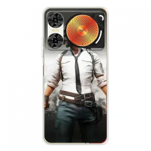 Чехол PUBG для ЗТЕ Нюбия Мьюзик 2 (AlphaPrint) (Пабг мен)