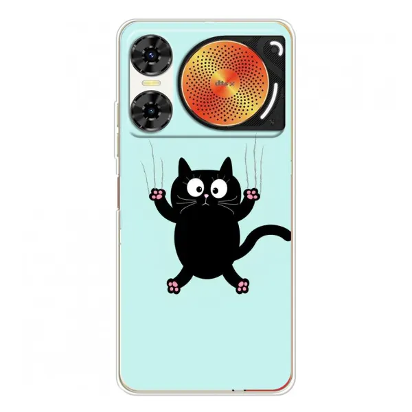 Чехол с принтом «Падающий кот» для ZTE Nubia Music 2