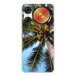 Силиконовый чехол с КАРТИНКАМИ лето для ZTE Nubia Music 2 (AlphaPrint) (Пальма)