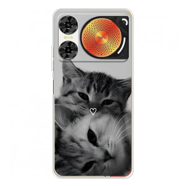 Чехол с принтом «Пара котов» для ZTE Nubia Music 2 Чехол с принтом «Пара котов» для ZTE Nubia Music 2