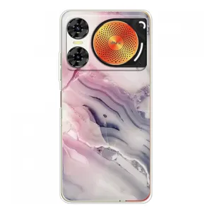 Мраморный чехол на ZTE Nubia Music 2 (VPrint) (Пурпурный Мрамор)