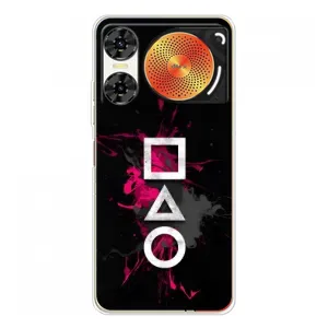 Чехол Гра в кальмара для ZTE Nubia Music 2 (Символы Игра кальмара)