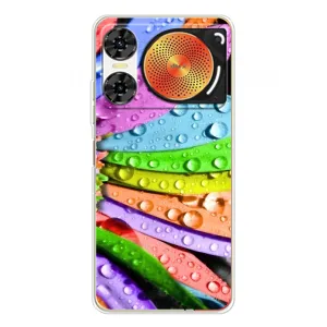 Чехлы (ART) Цветы на ZTE Nubia Music 2 (VPrint) (Семицветик)
