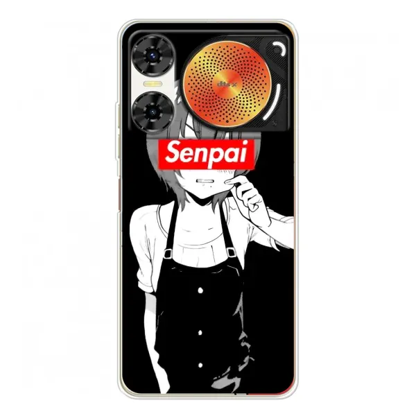 Чехол с принтом «Senpai» для ZTE Nubia Music 2